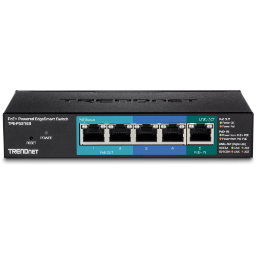 5 Port Gigabit PoE EdgeSmart Switch 15W