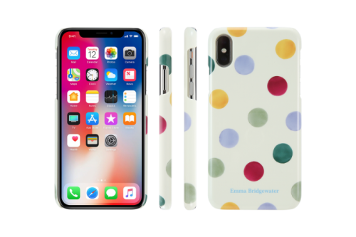 VQ iPhone X and XS Case EB Polka Dot