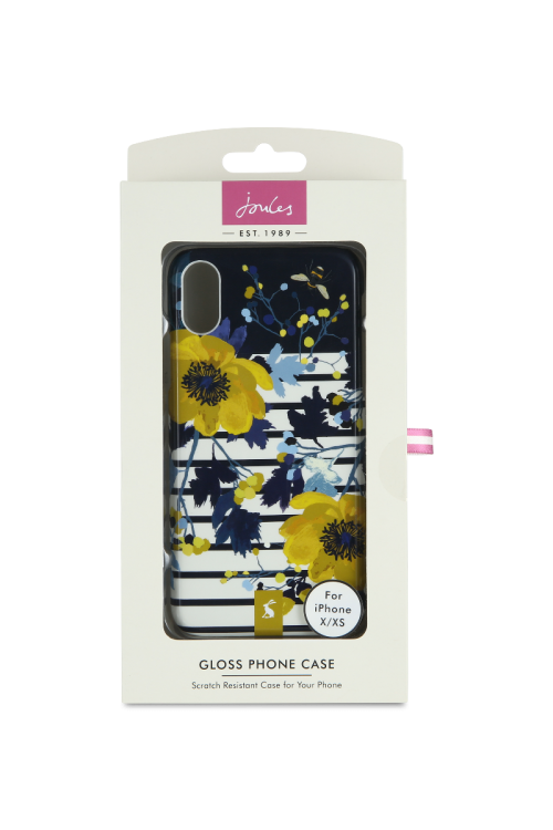 iPhone X and XS Case JW Camelia Border