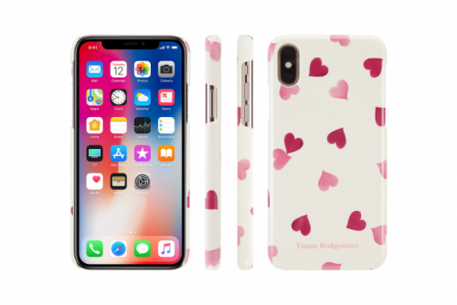 VQ iPhone X and XS Case EB Pink Hearts