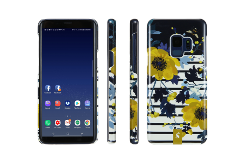 VQ Galaxy S9 Case JW Camelia Border