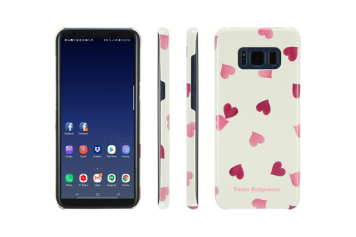 VQ Samsung Galaxy S8 Case EB Pink Hearts