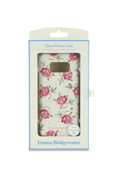 Samsung Galaxy S8 Case EB Rose and Bee