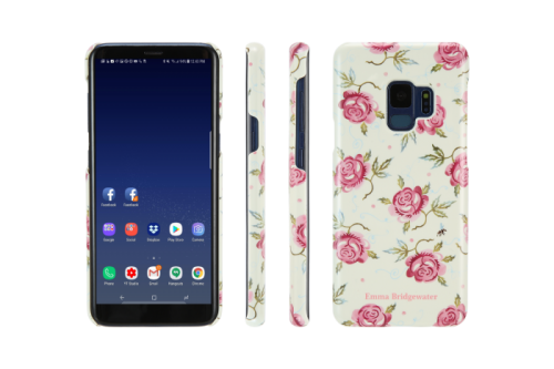 Samsung Galaxy S9 Case EB Rose and Bee