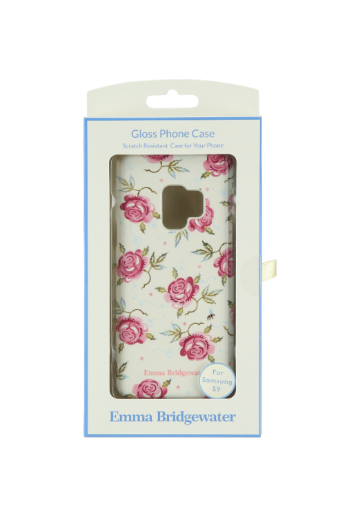 Samsung Galaxy S9 Case EB Rose and Bee