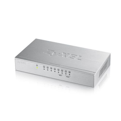 Zyxel V3 8 Port Desktop Gbit Ethernet Switch  8ZYGS108BV3GB01