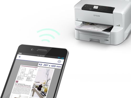 Epson WorkForce Pro WF-C8190DTW Colour 4800 x 1200 DPI A3 75000 Pages per month 35 ppm Duplex printing C11CG70401BC