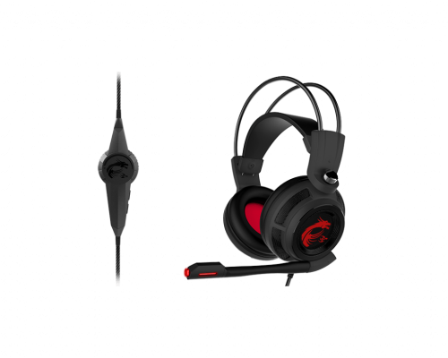8MSS372100 | The DS502 GAMING Headset is comfortable on your head and ears for extended gaming sessions. Its fully adjustable headband and closed ear cups with plush padding ensure a perfect fit every time.