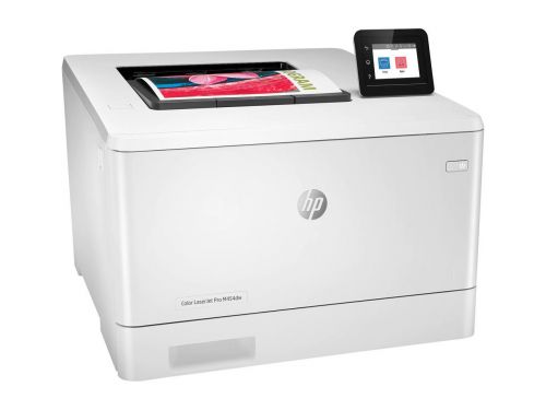 HPW1Y45AO | Winning in business means working smarter. The HP Colour LaserJet Pro M454 printer is designed to let you focus your time where it’s most effective-helping to grow your business and staying ahead of the competition.Dynamic security enabled printer. Only intended to be used with cartridges using an HP original chip. Cartridges using a non-HP chip may not work, and those that work today may not work in the future.