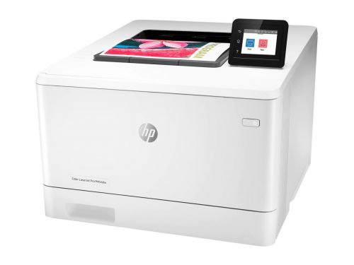 HPW1Y45AO | Winning in business means working smarter. The HP Colour LaserJet Pro M454 printer is designed to let you focus your time where it’s most effective-helping to grow your business and staying ahead of the competition.Dynamic security enabled printer. Only intended to be used with cartridges using an HP original chip. Cartridges using a non-HP chip may not work, and those that work today may not work in the future.