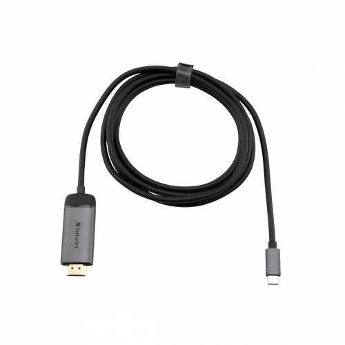 Verbatim USB-C to HDMI 4K Adaptor with 1.5m Cable 49144 AV Cables VM49144