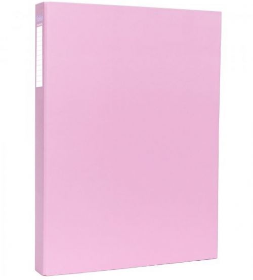 Pukka A4 Pastel Ringbinder Pink BX10