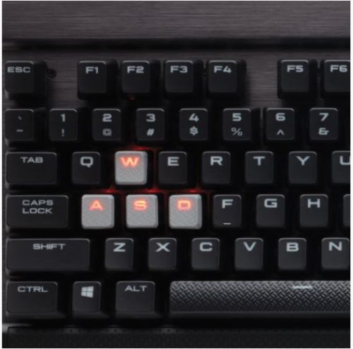 K70 LUX Red LED Cherry MX Brown Keyboard