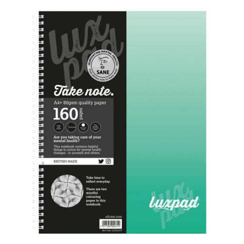 Silvine Sane Charity Notebooks A4 (Pack of 6) LUXA4CP