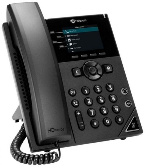 8PO89B62AAAC3 | Four-line, basic IP desk phone with color displayThe Polycom® VVX® 250 business IP desk phone is a high quality, four-line, IP phone that delivers reliable performance and an enterprise grade sound quality. It is ideal for knowledge workers, cubicle workers who need the high-quality features that today’s modern business environment demands.Industry’s best audioThe VVX 250 offers both Polycom® HD Voice™ and Polycom® Acoustic Fence™ technologies. Together, they dramatically improve the most important component of the VVX experience—voice clarity.HD Voice delivers superior, high definition sound quality through industry leading, advanced voice processing capabilities. The Polycom’s exclusive Polycom Acoustic Fence technology keeps business conversations free from extraneous noises, echoes and distractions.Intuitive user interfaceThe VVX 250 combines an attractive new ergonomic hardware design and an intuitive user interface that together reduce the time spent learning new features and functions. The VVX 250 improves personal productivity by offering end users easy access to the most frequently used call functions, such as directory, hold/resume and transfer.Easy deployment and administrationThe Polycom VVX 250 integrates seamlessly into a wide range of UC environments. The enterprise-grade, web-based configuration tool makes the installation of the VVX 250 a breeze, allowing administrators to easily provision large numbers of phones throughout the entire organization. The VVX 250 phones are easy to deploy and administer for Service Providers and IT staff via broad, standards based, open APIs.