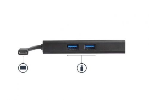 StarTech.com USBC Multiport Adapter 4K HDMI 2 Ports USB Hubs 8STDKT30CHPD