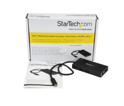 StarTech.com USBC Multiport Adapter 4K HDMI 2 Ports