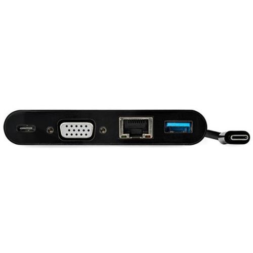 StarTech.com USB C VGA Multiport Adapter PD 60W USB Hubs 8STDKT30CVAGPD