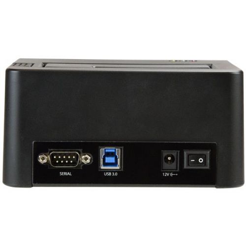 StarTech.com USB 3.0 to SATA III 4Kn Supported Single Bay Hard Drive Eraser and Dock Docking Stations 8ST10164108
