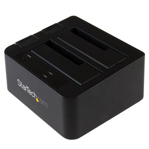 StarTech.com USB3.1 DualBay Dock 2.5 3.5 SATA SSD HDD 8STSDOCK2U313 Buy online at Office 5Star or contact us Tel 01594 810081 for assistance