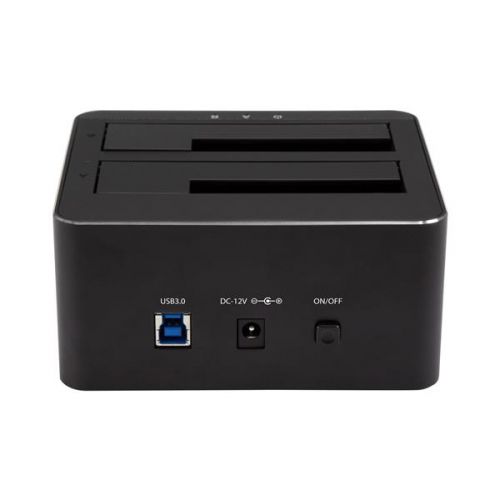StarTech.com Dual Bay SATA HDD SSD Dock 2.5in 3.5in 8STSDOCK2U33V Buy online at Office 5Star or contact us Tel 01594 810081 for assistance