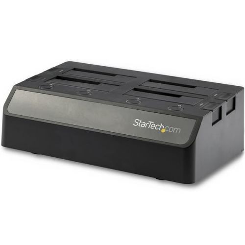 StarTech.com 4 Bay SATA 2.5in 3.5in HDD SSD Dock 8STSDOCK4U313 Buy online at Office 5Star or contact us Tel 01594 810081 for assistance