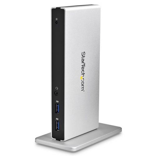 StarTech.com Dual Monitor USB3.0 Docking Station 8STUSB3SDOCKDD Buy online at Office 5Star or contact us Tel 01594 810081 for assistance