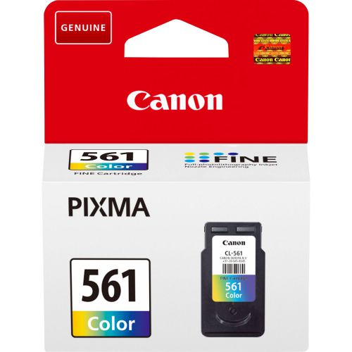 Canon CL561 Cyan Magenta Yellow Standard Capacity Ink Cartridge 8ml - 3731C001