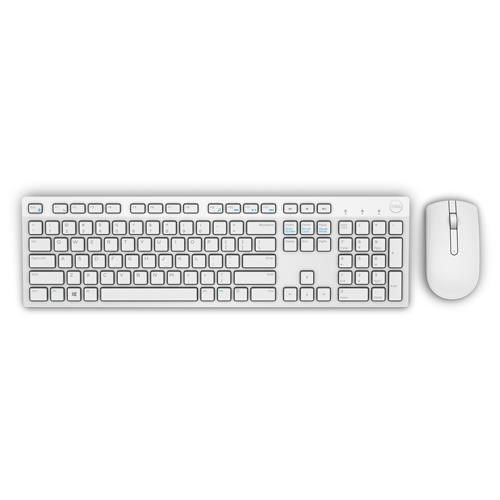 KM636 Wireless White Keyboard and Mouse