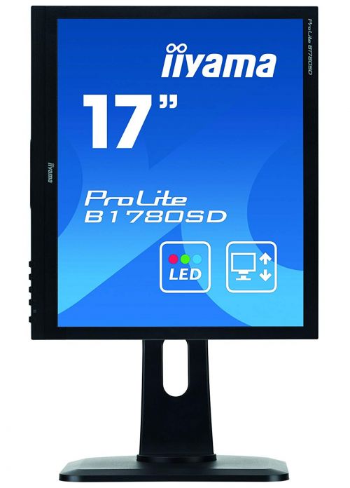 17in LED Monitor Adjustable VGA DVI