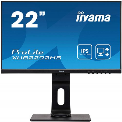 21.5in   Monitor HD Speakers VGA DP HDMI
