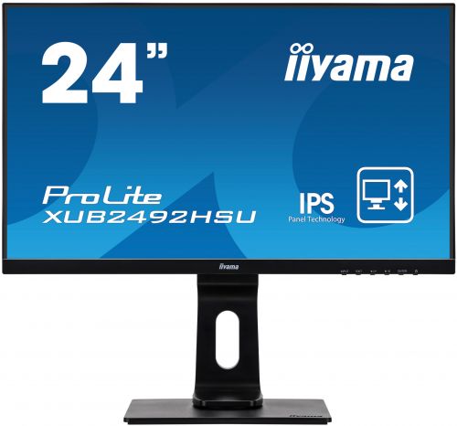 23.8in Monitor HD Speakers VGA HDMI