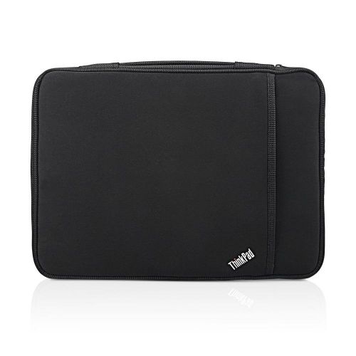 8LEN4X40N18009 | The ThinkPad 14” Sleeve is designed to fit the most recent generation of ThinkPad 14” notebooks. These fitted sleeves help to protect your notebook from dust, shocks, scrapes, and scratches for superior PC protection. The slim, lightweight design also stows easily in a larger bag.