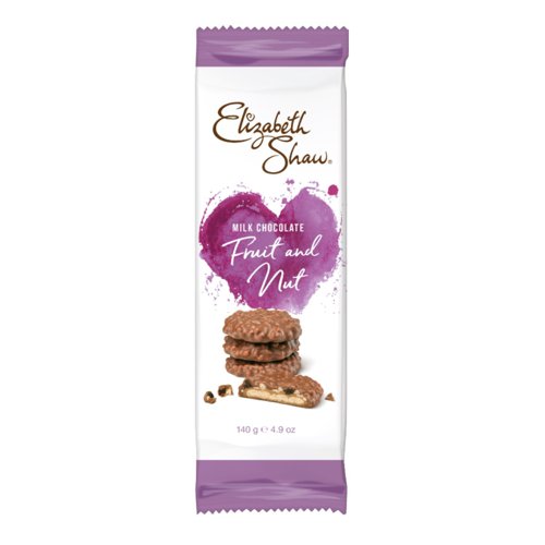 Naughtily nutty (or nuttily naughty), crisp biscuit and chewy caramel are topped with delicious raisins and hazelnuts, then finished with milk chocolate. Perfect over a cuppa.