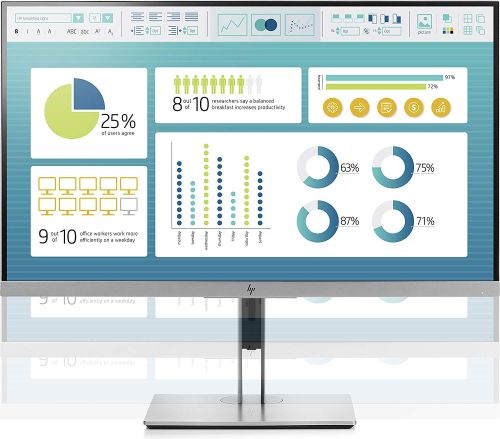 HP EliteDisplay E273 Full HD Flat LED Display 27 Inch 1FH50AT#ABU
