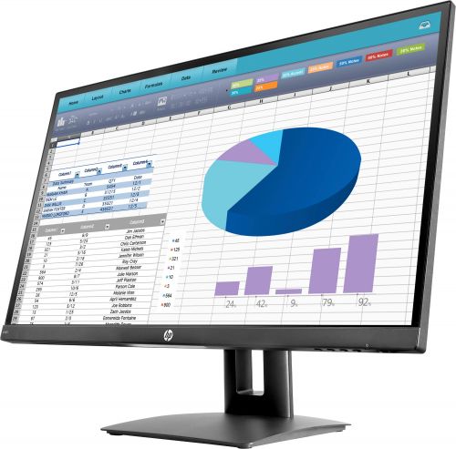 HP VH27 HD Flat LED Display 27 Inch Black 3PL18AT#ABU