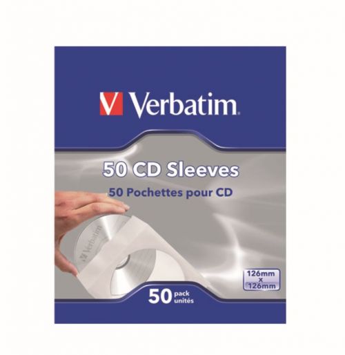 Verbatim CD/DVD Paper Sleeve 49992
