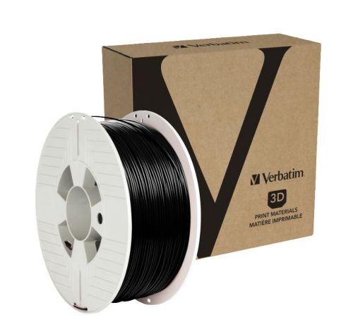 Verbatim 3D Printer Filament PLA 2.85mm 1kg Black 55327