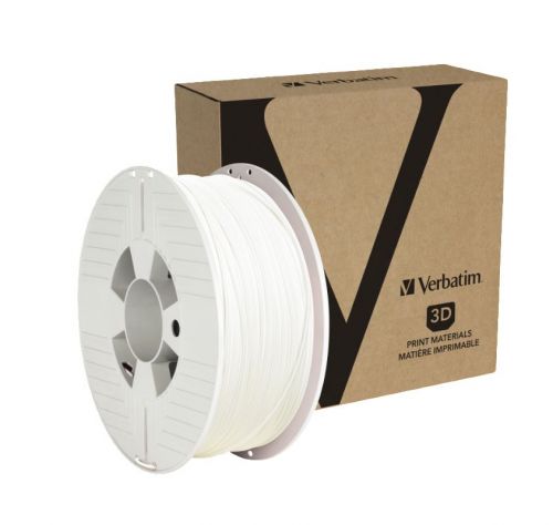 Verbatim 3D Printer Filament PLA 2.85mm 1kg White 55328