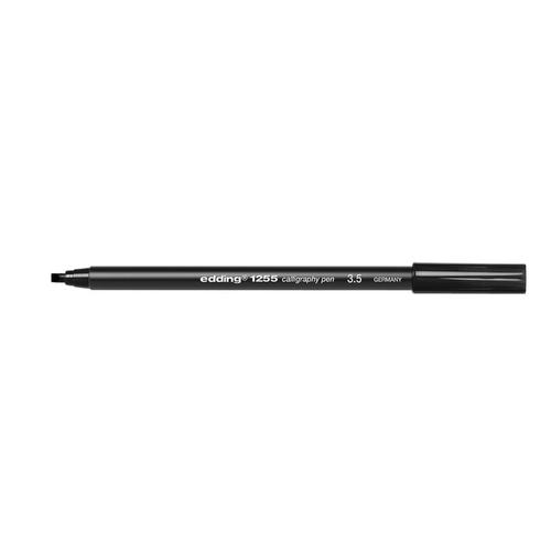 edding 1255 Calligraphy Pen 3.5mm Line Black (Pack 10) - 4-125535-001