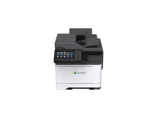 LEX42C7693 | The Lexmark CX625adhe helps to boost your productivity with the clarity and convenience of a 17.8 cm [7-inch] e-Task screen, standard OCR and enhanced accessibility features.Driven by a 1.2GHz quad-core processor and equipped with a single-pass, two-sided scanner, the CX625adhe prints up to 37 pages per minute* and can scan up to 94 images per minute. The standard hard drive adds OCR and other scanning enhancements, whilst its steel frame, long-life imaging system, ease of upgrades and robust paper feeding system provide lasting performance in any environment.