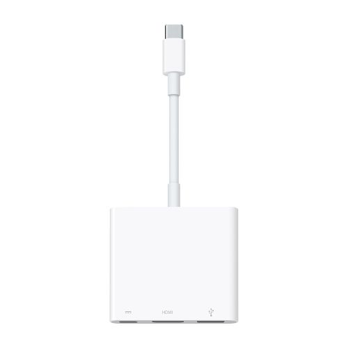 Apple USB-C Digital AV Multi-Port Adaptor (White)