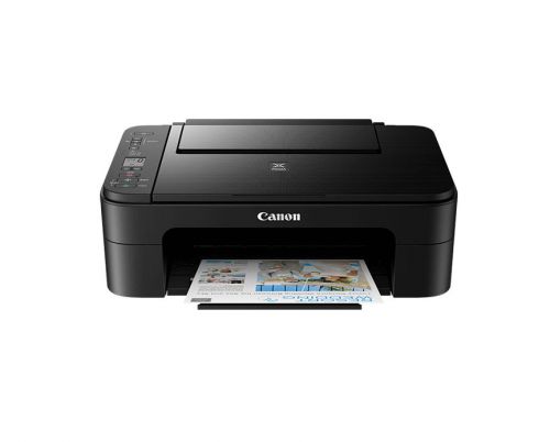 Compact and affordable, the Canon Pixma TS3350 is an exceptionally easy to use multifunctional colour inkjet printer. With wireless connectivity you can print, scan and copy directly from your android or iOS smart device, or use the intuitive 1.5inch LCD display, making printing photos or documents an effortless experience. This printer utilises FINE print technology guaranteeing high quality results and boasts print speeds of up to 7.7ipm.