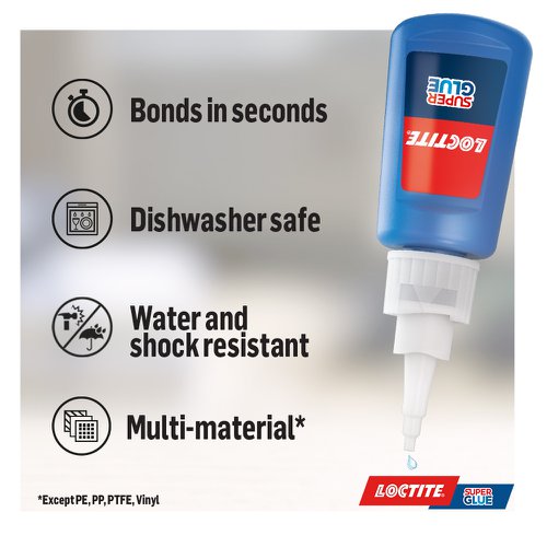 Loctite Professional Super Glue Liquid XXL 20g - 2633682