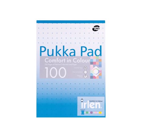 Pukka Pad A4 Refill Pad Turquoise IRLEN50TURQUOIS [Pack 6]