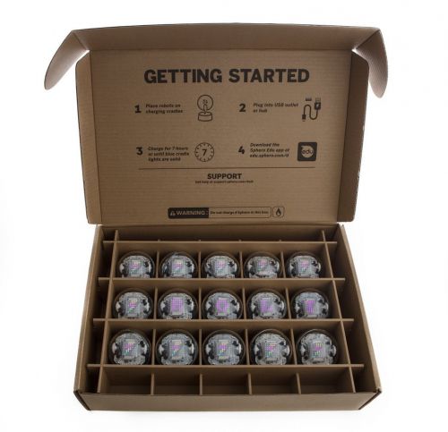 Sphero BOLT App-Controlled Robot (Pack of 15) K002EDU001