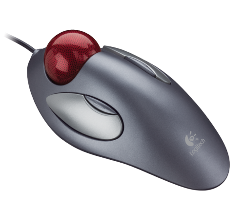Logitech Trackman Marble Optical Mouse