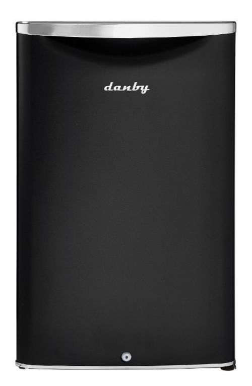 124L Black Undercounter Compact Fridge
