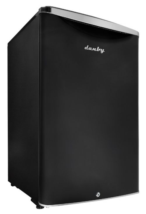 124L Black Undercounter Compact Fridge