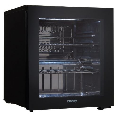 17 Bottles 45L Black Wine Cooler